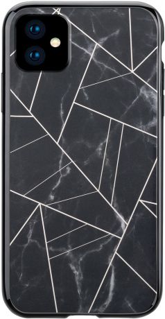 Клип-кейс Habitu iPhone 11 пластик мрамор Black