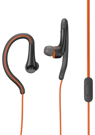 Наушники с микрофоном Motorola Earbuds Sport SH008 Orange