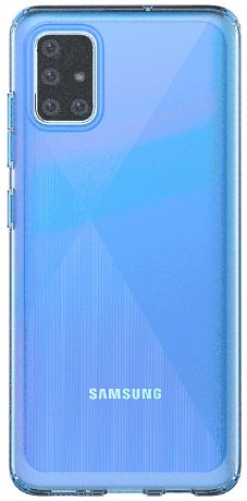 Клип-кейс Samsung Galaxy A51 Blue (GP-FPA515KDALR)
