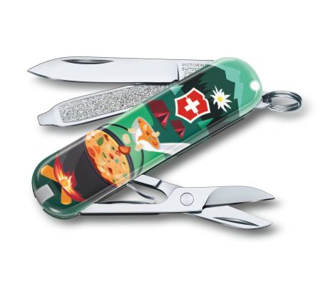 Нож перочинный Victorinox Classic Swiss Mountain Dinner 0.6223.L1907 58 мм, 7 функций