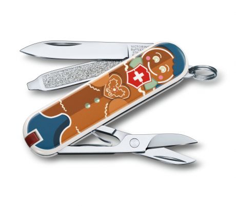 Нож перочинный Victorinox Classic Gingerbread Love 0.6223.L1909 58 мм, 7 функций