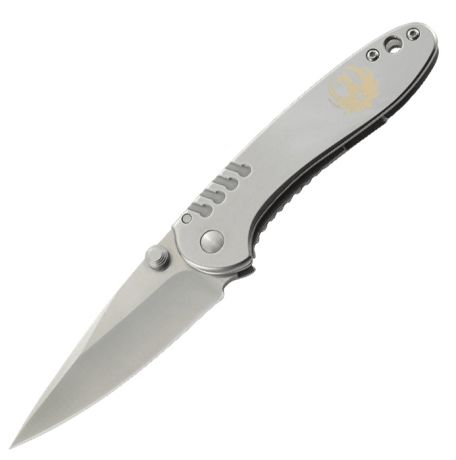 Складной нож CRKT R2801 Ruger Knives Over-Bore™, сталь 8Cr13MoV, рукоять нержавеющая сталь