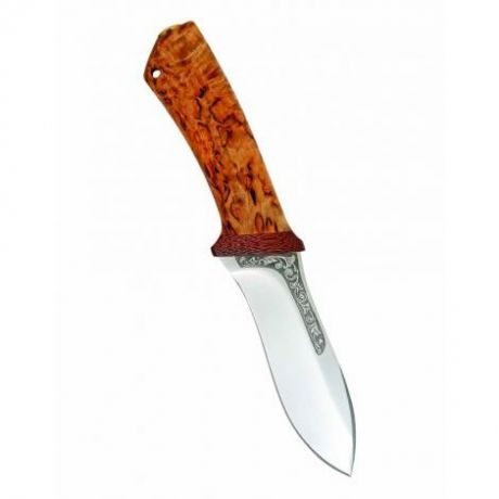 Нож разделочный "Скинер" карельская береза, 100х13м, АиР