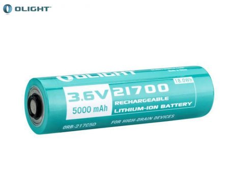 Аккумулятор Li-ion Olight ORB-217C50 21700 3,7 В 5000 mAh