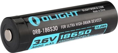 Аккумулятор Li-ion Olight HDC ORB-186S35 18650 3,7 В. 3500 mAh