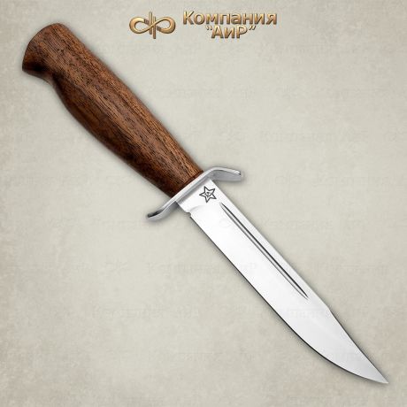 Нож разделочный АиР "Штрафбат", сталь ЭП-766, рукоять дерево