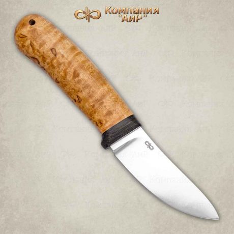 Нож разделочный АиР "Горностай", сталь 95х18, рукоять карельская береза