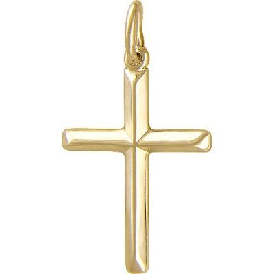 Крестик из жёлтого золота