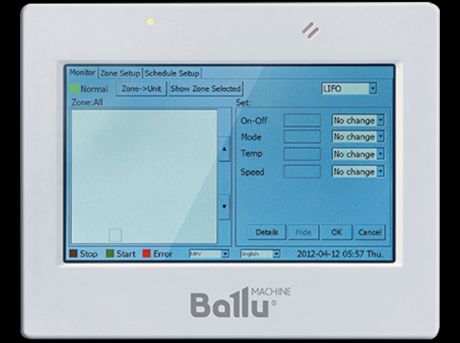 Пульт управления центральный Ballu Machine BVRFK-4