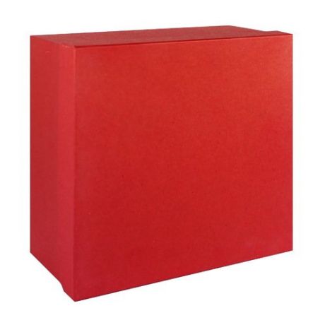 Коробка подарочная, 20 х 20 х 10 см, красная