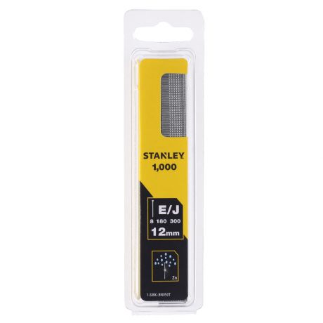 Гвоздь для степлера Stanley 1-SWK-BN050T тип J стальной 12 мм (1000 шт)