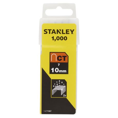 Скобы для степлера Stanley 1-CT106T тип СТ 100 для кабеля 10 мм (1000 шт)