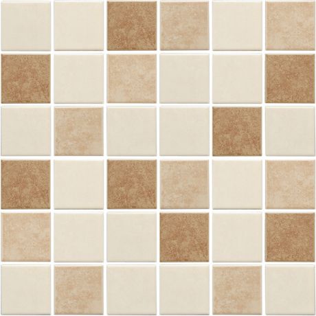 Мозаика STARMOSAIC Beige Matt микс бежевая матовая 306х306х6 мм керамическая