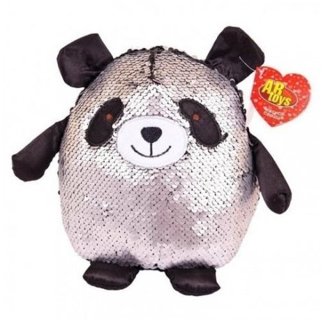 Мягкая игрушка "Панда с пайетками", 20 см