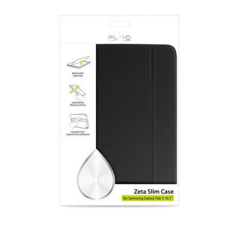 Чехол для Samsung Galaxy Tab 3 "Zeta Slim", черный