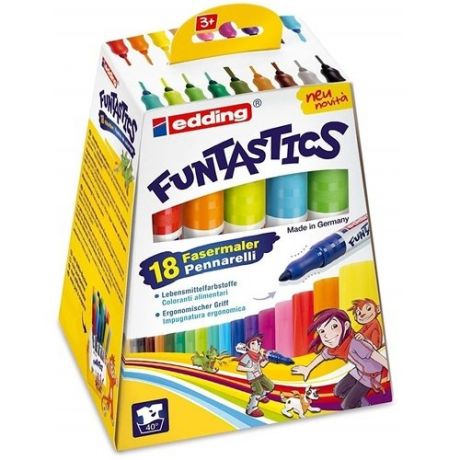 Набор маркеров для рисования "Funtastics", 18 цветов
