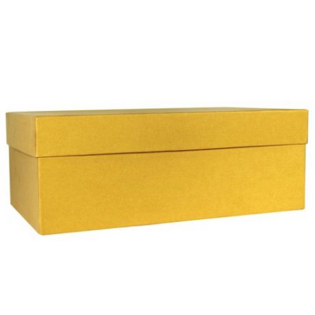 Коробка подарочная, 22 х 12 х 8,5 см, желтая