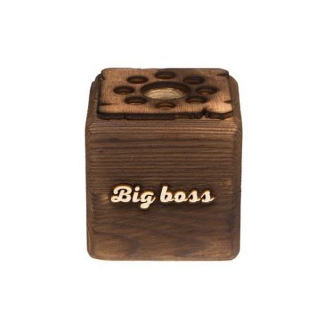 Деревянный органайзер "Big Boss", обожженный