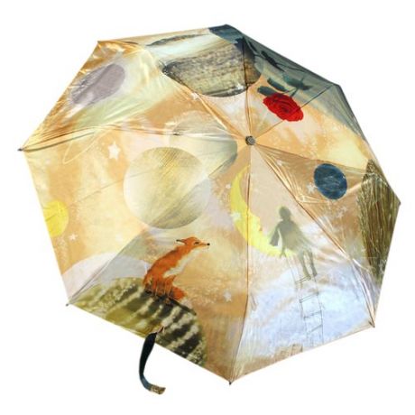 Зонт женский 637190-4, автоматический, 3 сложения