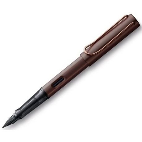 Ручка перьевая "090 Lux" F, коричневая
