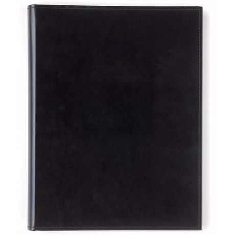 Папка для документов А4+, 20 файлов, 22,5 х 32,5 см, черная