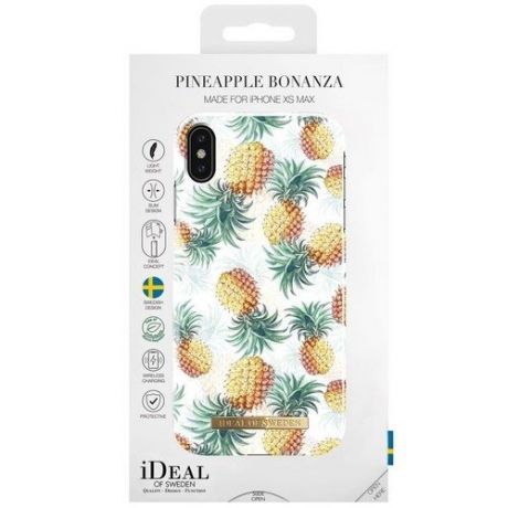 Клип-кейс для iPhone XS Max "Pineapple Bonanza"