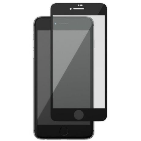 Стекло защитное для iPhone 7 Plus "Nano Full Cover", черное 