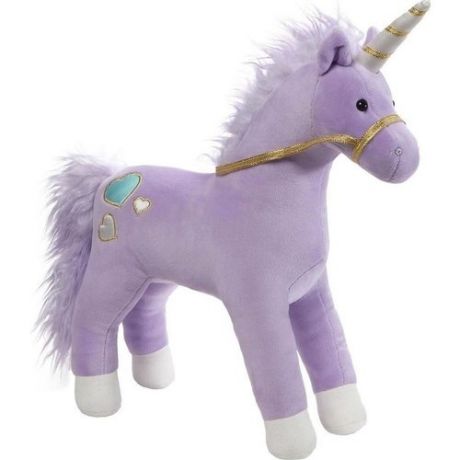 Мягкая игрушка "Фиолетовый Единорог", 33 см