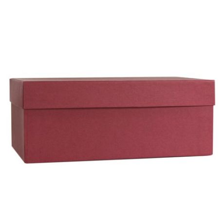 Коробка подарочная, 26 х 16 х 10,5 см, бордо