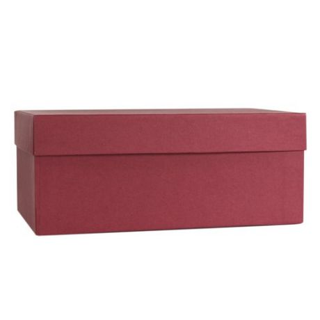 Коробка подарочная, 24 х 14 х 9,5 см, бордо