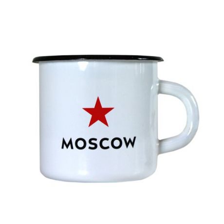 Кружка эмалированная "Москва Звезда"