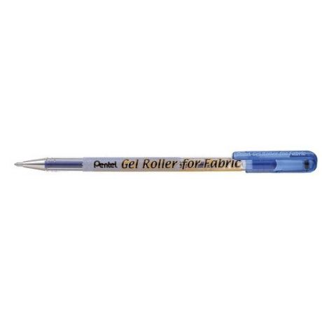 Гелевая перманентная ручка "Gel Roller For Fabriс", 1 мм, синяя