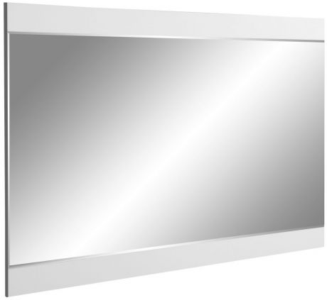 Зеркало 120х80 см белый глянец/белый матовый Stella Polar Мадлен SP-00000407