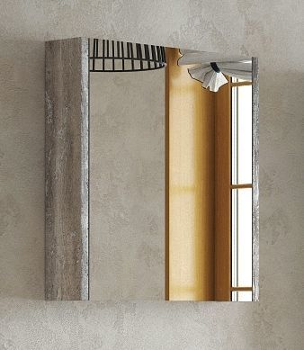 Зеркальный шкаф 65х67 см антик Corozo Верона SD-00000284