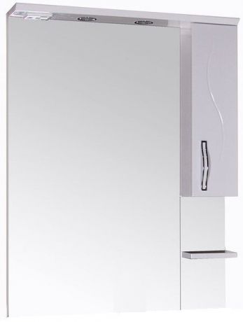 Зеркальный шкаф 77х106,6 см белый ASB-Mebel Грета