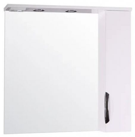 Зеркальный шкаф 77,8х78,1 см белый ASB-Mebel Миранда