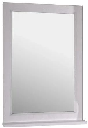 Зеркало 56,6х85 см белый серебряная патина ASB-Woodline Гранда