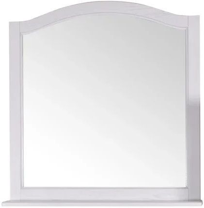Зеркало 91,2х95 см белый серебряная патина ASB-Woodline Модерн