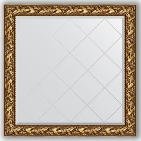 Зеркало 109х109 см византия золото Evoform Exclusive-G BY 4457