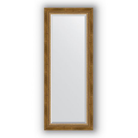 Зеркало 53х133 см состаренное бронза с плетением Evoform Exclusive BY 3510