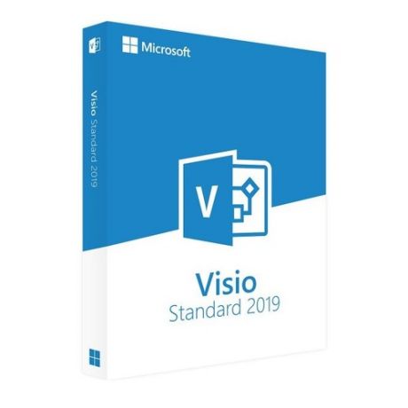 Офисное приложение MICROSOFT Visio Standard 2019, SP1, Rus, DVD [d86-05813]