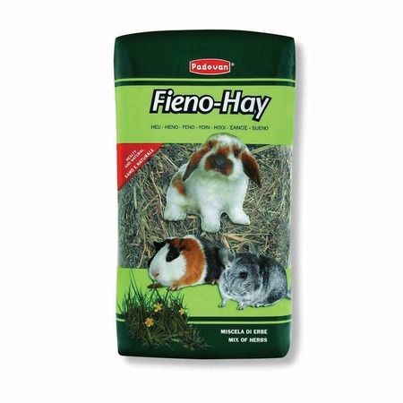 Padovan Сено Padovan Fieno Hay для грызунов и кроликов луговые травы - 1 кг