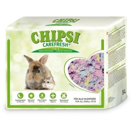 CareFresh CareFresh Chipsi Confetti целлюлозный наполнитель для мелких домашних животных и птиц 5 л