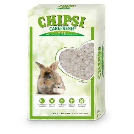 CareFresh CareFresh Chipsi Pure White целлюлозный наполнитель для мелких домашних животных и птиц 10 л