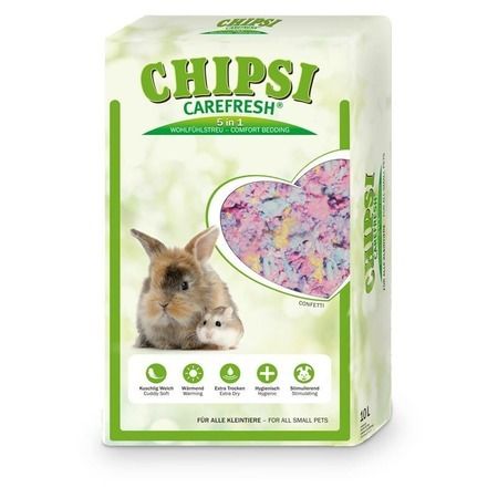 CareFresh CareFresh Chipsi Confetti целлюлозный наполнитель для мелких домашних животных и птиц 10 л