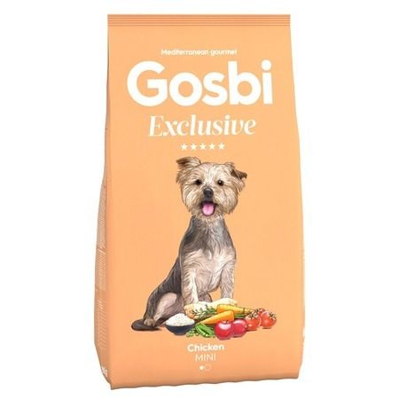Gosbi Сухой корм Gosbi Exclusive для взрослых собак мелких пород с курицей - 600 г
