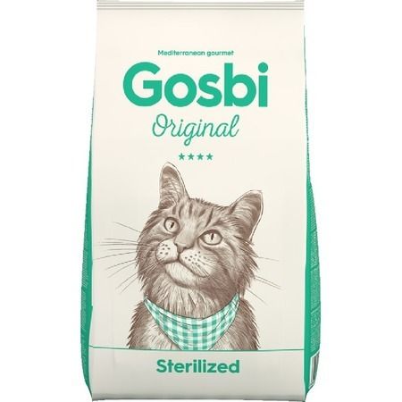 Gosbi Сухой корм Gosbi Original для стерилизованных кошек с курицей - 3 кг