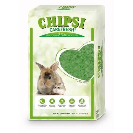 CareFresh CareFresh Chipsi Forest Green целлюлозный наполнитель для мелких домашних животных и птиц 14 л