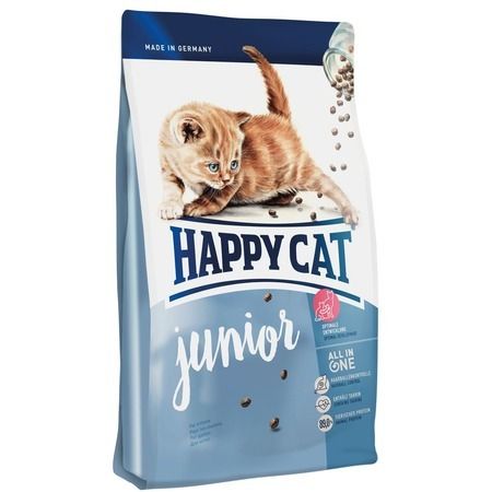 Happy Cat Сухой корм Happy Cat Fit&Well Junior для котят с домашней птицей и лососем