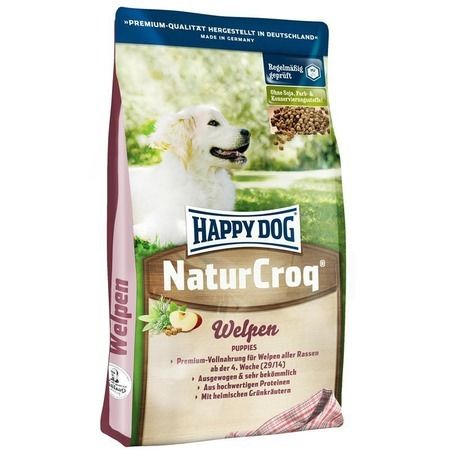 Happy Dog Сухой корм Happy Dog Premium NaturCroq Welpen Puppies для щенков с птицей - 4 кг